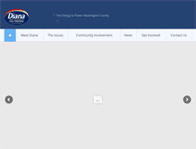Tablet Screenshot of friendswithdiana.com